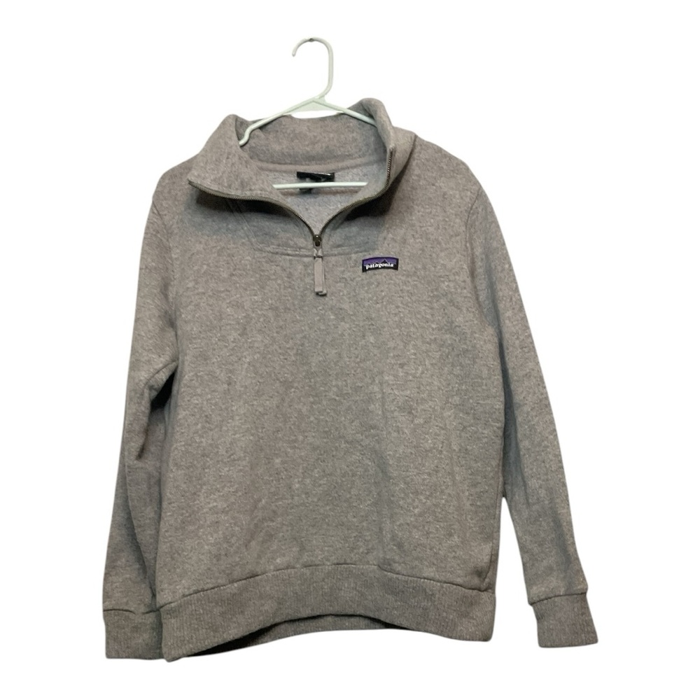 Women’s Patagonia Woolie Fleece quarter zip, size medium
